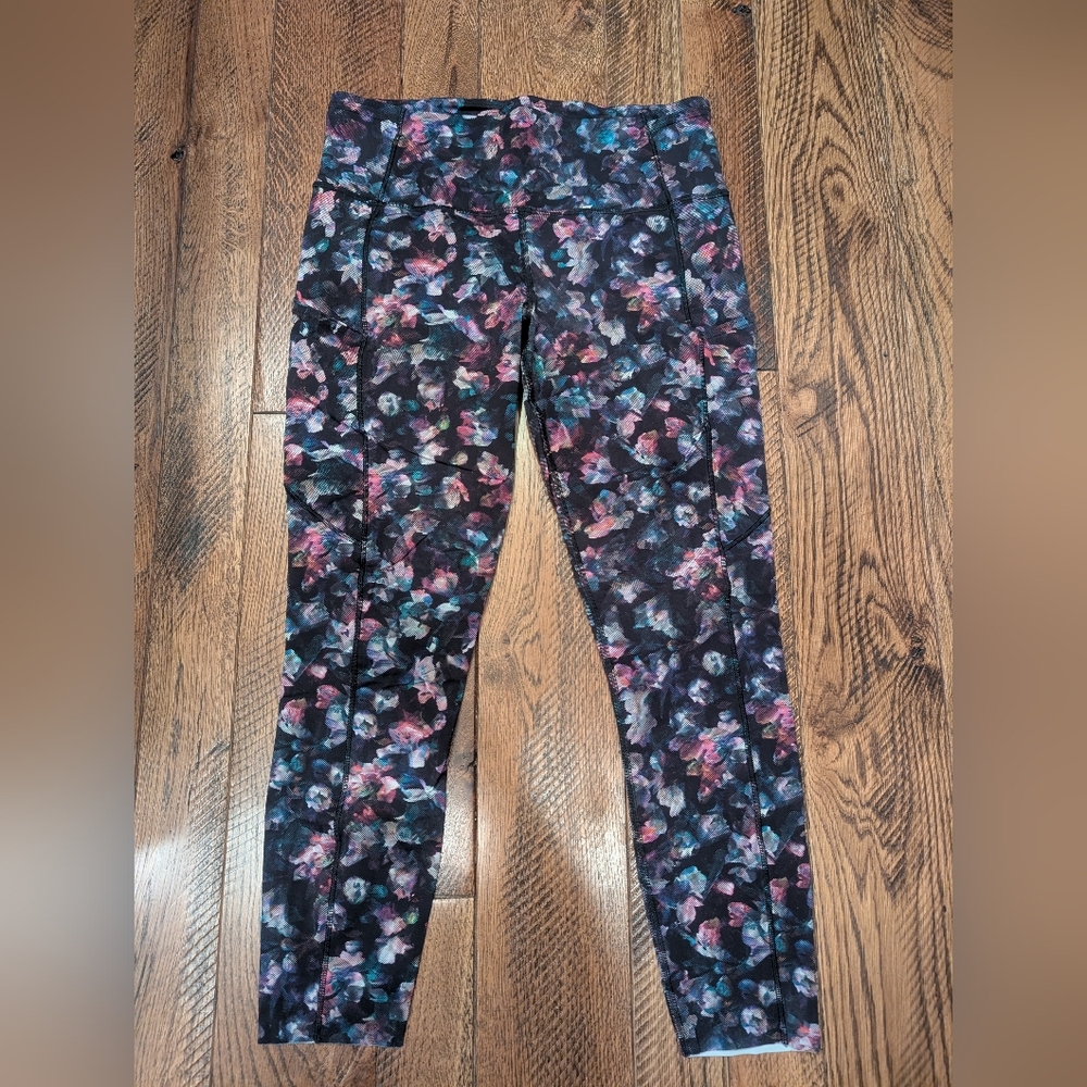 lululemon fast and free tight 25" size 10